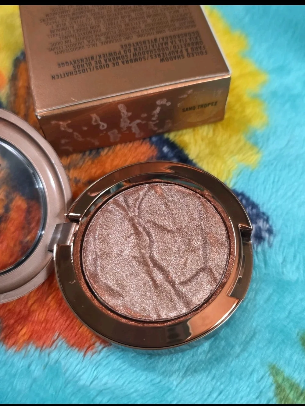 Mac Foilled Eyeshadow Sand Tropez NIB